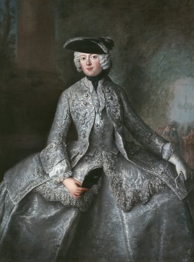 Prinzessin Amalie von Preußen (1723-1787) als Amazone von Antoine Pesne